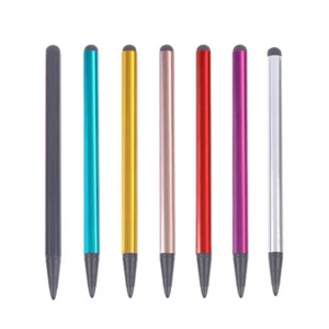 2 In 1 Capacitive Pen Touch Screen Stylus Pencil For Tablet Cell Phone - Zdjęcie 1 z 14
