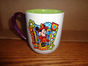 Disney World - Minnie Mouse Coffee Mug - Green / Purple - Picture 1 of 4