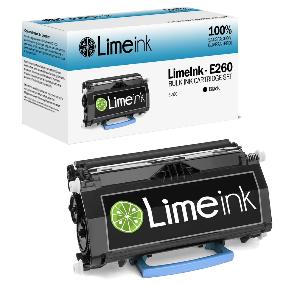Toner Cartridge For Lexmark E260 E260D E260DN E360 E360D E360DN E460DN E462dtn - Image 1 of 1