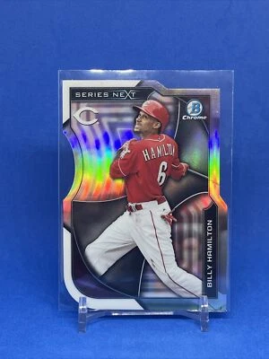 Bowman Chrome Series Next Die Cut 2015 #SNBH Billy Hamilton Cincinnati Reds Foto 1 de 2
