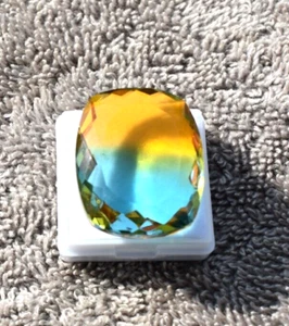 41.95 Ct Natural EGL Certified Tourmaline Cushion Cut Multi-Color Loose Gemstone - Picture 1 of 6