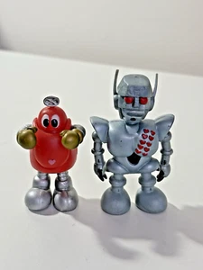 7-Eleven Ganbare Robocon Vinyl Figures Lot of 2 - Picture 1 of 5
