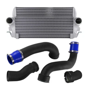 Intercooler +Intercooler Kit for BMW 535i F07/F10 640i F12/F13 740i N55 Blue - Picture 1 of 10