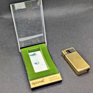 Accendino elettronico a batteria Diplomat vintage - Foto 1 di 6