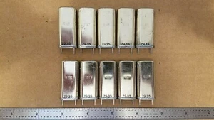 XTAL 104.600 KHz Lot of (10) Crystal Oscillators NEW RARE VINTAGE Ham Military - Picture 1 of 4