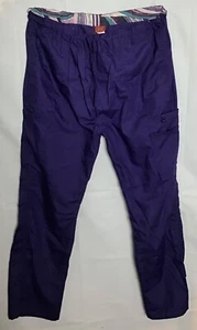 DENICE MEDICAL WORK BLUE SCRUB PANTS SIZE 2XL - Picture 1 of 4