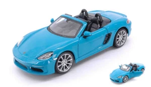 Modellino Auto diecast Burago PORSCHE 718 BOXSTER CABRIOLET scala 1:24 - Foto 1 di 1