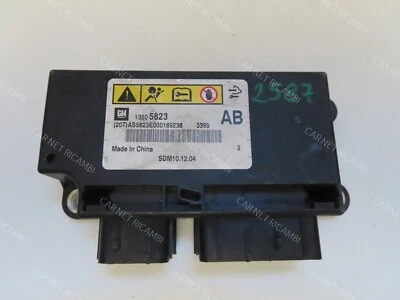13505823 CENTRALINA SENSORE AIRBAG MODULO SRS CHEVROLET CRUZE J300 SDM10.12.04 - Immagine 1 di 4