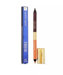 Estee Lauder Smoke & Brighten Kajal Eyeliner Duo 02 BORDEAUX / IVORY - New - Picture 1 of 1