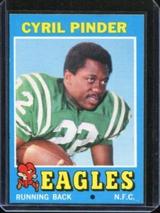 1971 Topps Football # 87 Cyril Pinder (NM) Near Mint - Picture 1 of 2