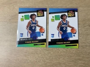 2020-21 Panini Hoops Basketball Tyrese Maxey We Got Next Rookie #21 PHI 76ers - Picture 1 of 2