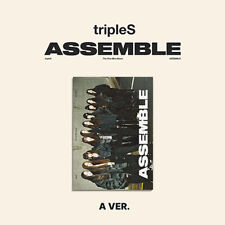 TRIPLES ASSEMBLE Mini Album A VER CD+Photo Book+Objekt+Card+Prop+Sticker+Poster