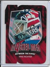 2011-12 Between The Pipes Mike Richter Masked Men 4 Ruby Die-Cut # MM-38
