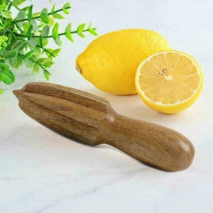 Exprimidor extractor exprimidor exprimidor de cítricos escariador de limón de madera de mango natural Oussum - Imagen 1 de 12