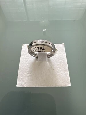 Edelstahlring von Ernstes Design mit Brillant R134.4.56 - Bild 1 von 2