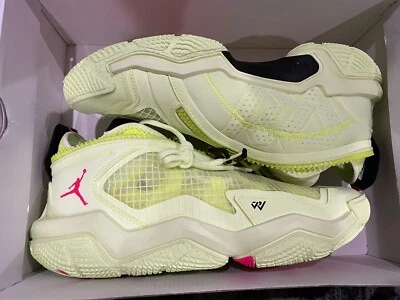 Nike Jordan Why Not .6 Barely Volt Hyper Pink Sneakers DO7189 700 Mens Sz 10 US - Image 1 of 4