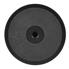 Black LP Tournant Stabilisateur Record Player Clamp Disc Vibration Poids