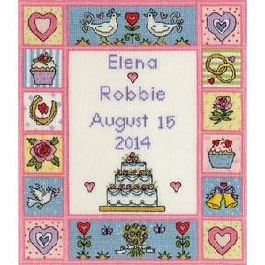 Kit point compté Vintage Wedding XWS7 Bothy Threads - Imagen 1 de 7