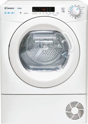 Candy Asciugatrice 10 Kg Classe A++ Pompa di Calore 60 cm NFC - CRE H10A2DE-S