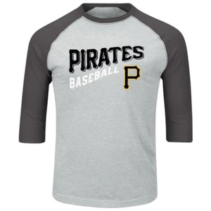 Pittsburgh Pirates MLB Men’s Raglan T-Shirt Size Medium - NWT - Picture 1 of 5