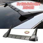 For 12-15 Honda Civic Sedan Rear Window Roof Spoiler Wing Gloss Black R-Style