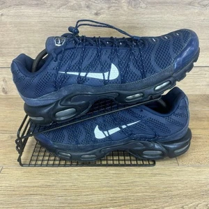 Nike Air Max Plus TN Shoes Men’s Size UK 12 Utility Navy Blue Running Trainers - Picture 1 of 14