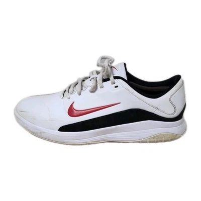 ZAPATOS DE GOLF NIKE VAPOR PRO CON SUELA DE AJUSTE PARA HOMBRE TALLA 10 BLANCO, NEGRO Y ROJO AQ2302-103 Foto 1 de 4