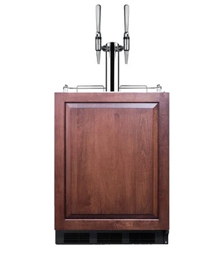 Summit SBC58BLBIADANCFTWIN 24"W 5,5 Cu. Café incorporado - listo para panel Foto 1 de 4