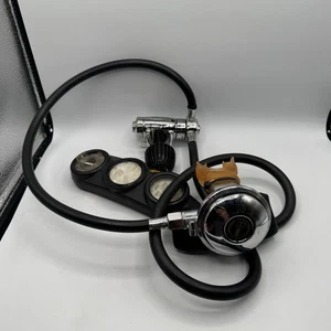 Regulador de Buceo Vintage Aqua Lung Calypso IV SCUBA ASIS SIN PROBAR para piezas - Imagen 1 de 10