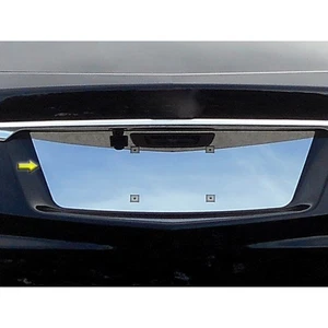 Polished License Plate Bezel 1pc (fits: 2017-2023 Cadillac XT5) - Picture 1 of 4