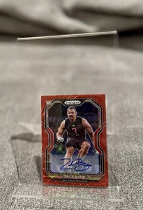 Zack Baun Red Wave Auto /149 2020 Prizm Football RC #387 Eagles 🦅 Saints SB LIX - Picture 1 of 4