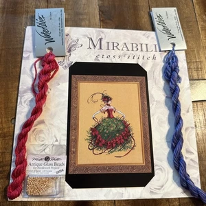 Mirabilia Cross Stitch Pattern - MD148 - Miss Christmas Eve - Picture 1 of 4