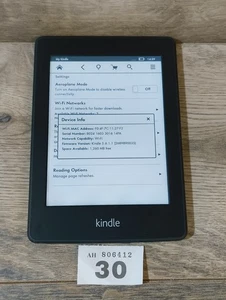 AMAZON KINDLE PAPERWHITE 5TH GENERATION EBOOK MODEL EY21 - Picture 1 of 11