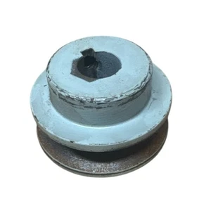 Vintage Machine 1/2 V Belt Pulley 5/8 Bore Jointer Band Saw 2 1/4 Diameter Cast - Picture 1 of 6