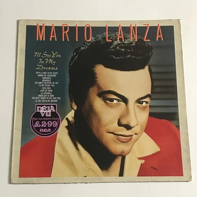 Mario Lanza - I'll See You In My Dreams LP Vinyl Record - NL 89060 VG+/EX - Image 1 of 4