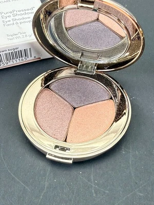 Jane Iredale PurePressed Eye Shadow Trio - Brown Sugar 0.1 oz Eye Shadow - Image 1 of 4