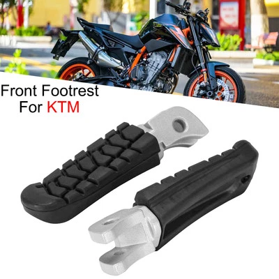 Front Driver Footrest Footpegs For KTM DUKE 690 2012-2024 DUKE 790/890 2018-2024 Foto 1 de 4