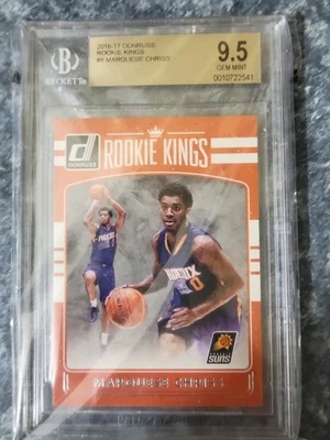 2016-17 Donruss Marquese Chriss Rookie Kings BGS9.5 - Image 1 of 2