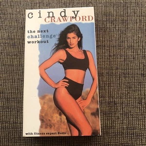 Cindy Crawford ~The Next Challenge Workout VHS 1993 GoodTimes Home Video - Picture 1 of 7