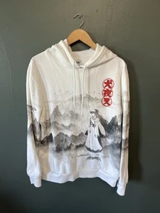 Inuyasha Japanese Print AOP Boxy Hoodie 2009 Men's Large Graphic Anime - Picture 1 of 3
