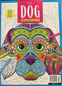 BLISSFUL Hund MALBUCH MAGAZIN 2024 32 Inspirierende DESIGNS - Bild 1 von 5