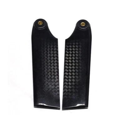STASRC 78mm Carbon Fiber Tail Blade for Align Trex 500L 500X RC Helicopter - Imagem 1 de 4