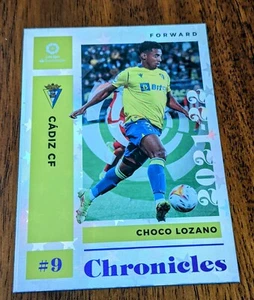 2021-22 Chronicles Premiere League Soccer "PURPLE Parallel" Choco Lozano #6 - Picture 1 of 2
