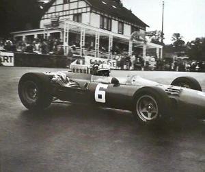 SURTEES FERRARI Driver 1966 Belgian Grand Prix SPA Jesse Alexander Photo Print - Picture 1 of 2