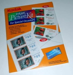 KODAK TINTENSTRAHL BILD-KIT FÜR BESONDERE ANLÄSSE / KODAK CD WIN 95/98 - NEU VERSIEGELT - Bild 1 von 5