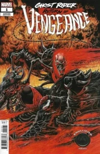 GHOST RIDER: RETURN OF VENGEANCE #1 VARIANT BY MARVEL 2021 1$ COMIC SALE + BONUS - Picture 1 of 2
