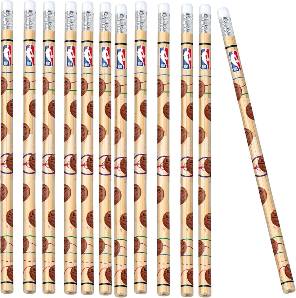 Lápices Wilson NBA Baloncesto Profesional Deportes Banquete Tema Fiesta Favor Foto 1 de 1