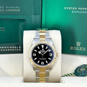 Rolex Explorer 36mm, Two Tone, Ref# 124273, Unworn Complete 2025 - Picture 1 of 11
