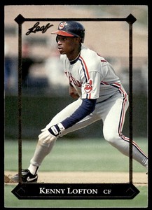 1992 Leaf Gold Rookies Kenny Lofton Cleveland Indians #BC-4