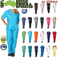 Female nursing scrub uniform TOP/ SHIRT nurse vet  medical surgical hospital